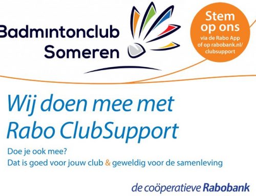 Stemmen Rabo ClubSupport! + start nieuwe seizoen!