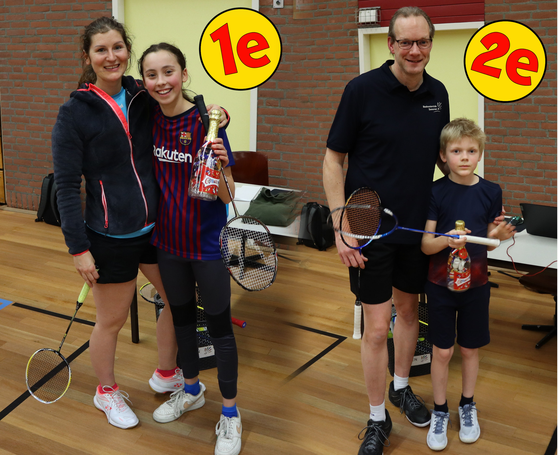 Badmintonclub someren, tibbe kamerman badminton Someren