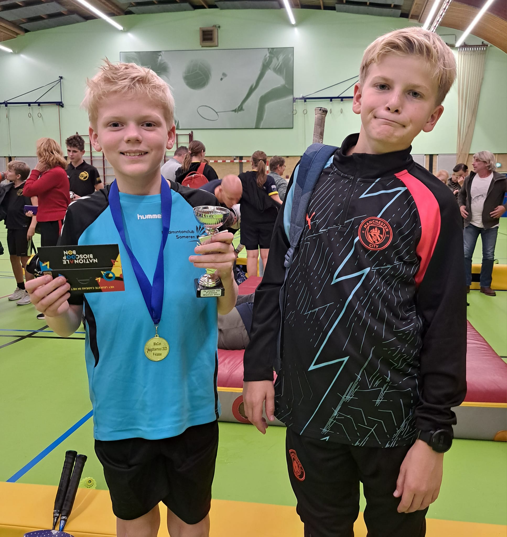 Tibbe Kamerman Miecon Badmintonclub someren, tibbe kamerman badminton Someren