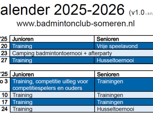 Kalender 2025/2026
